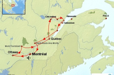 Le Québec au rythme de sa nature
