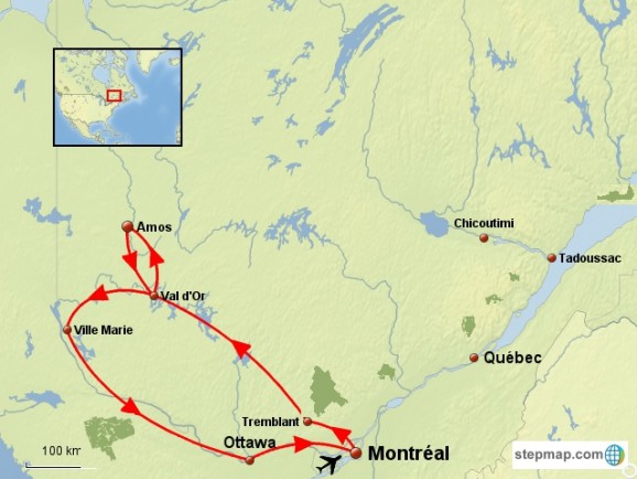 Canada / Québec et Ontario / Fly & Drive / Abitibi-Temiscamingue, terre inconnue