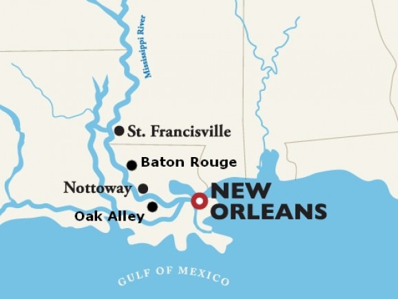 Usa / Sud / Croisières / Croisière en boucle sur le Mississippi, depuis La Nouvelle Orléans 