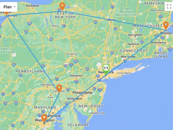 Usa / Nord Est / Autocar / Boston, Niagara, le pays amish, Philadelphie, Washington & NYC