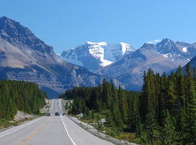 Jasper – Banff (290 km)