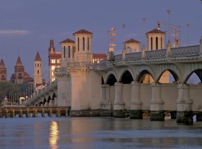 Cocoa Beach - Mt Dora - Ocala Nat'l Forest - St Augustine (305 km)