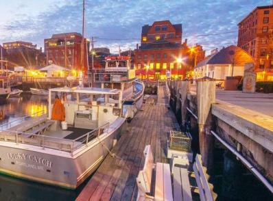 Départ de Portland, ME 