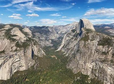 San Francisco - Yosemite Nat'l Park, CA (350 km)