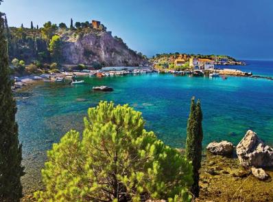 Marmari - Gerolimenas - Kardamyli - Kalamata (140 km)