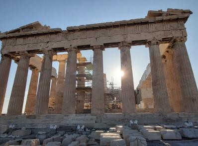 Arrivée à Athènes