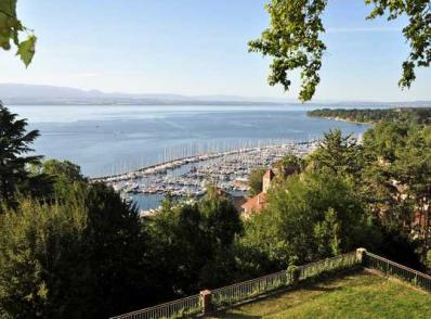 Arrivée à Thonon-Les-Bains (74)