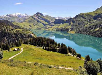 Lac d'Annecy - Barrage de Roselend - La Rosière (73), 145 km