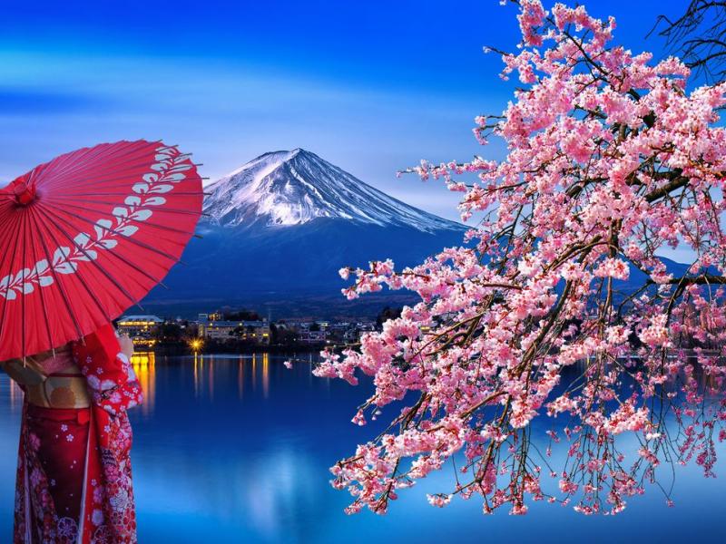 Bike in Japan, au Soleil Levant 