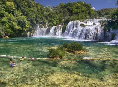 Skradin - Parc Nat'l de Krka - Hvar (140 km)