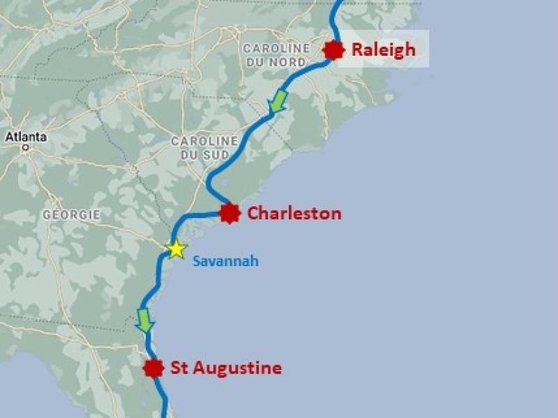 Un voyage en contrastes, entre New York et Miami. Avec Philadelphie, Washington, Charleston, Savannah et la Floride! Accompagnement francophone.