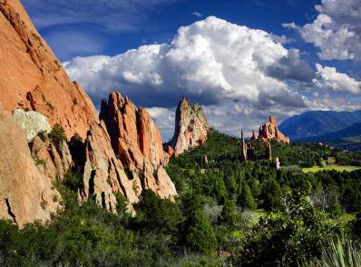 Manitou Springs - Garden of the Gods - Red Rocks - Denver, CO (160 km)