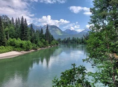 Kamloops - Parc Wells Gray - Valemount, BC (395 km)