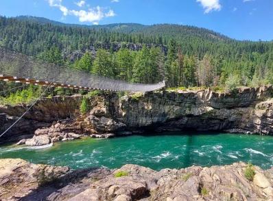 Whitefish - Kootenai Nat'l Forest - Sandpoint, ID (330 km)