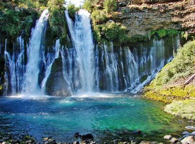 Crater Lake NP - Mc Arthur Burney Falls - Mt Shasta, CA (380 km)
