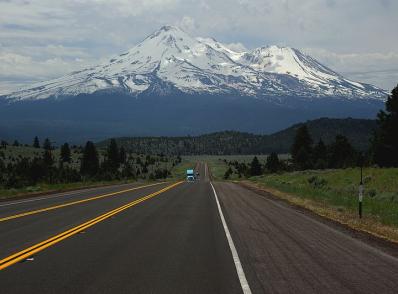 Crater Lake NP - Mc Arthur Burney Falls - Mt Shasta, CA (380 km)