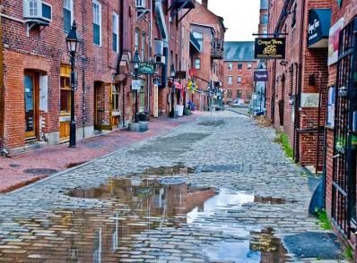 Boothbay Harbor - Bath - Portland, ME (100 km)