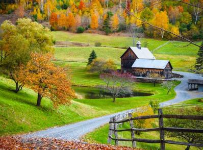 Berkshires - Green Mountain - Woodstock, VT (245 km)