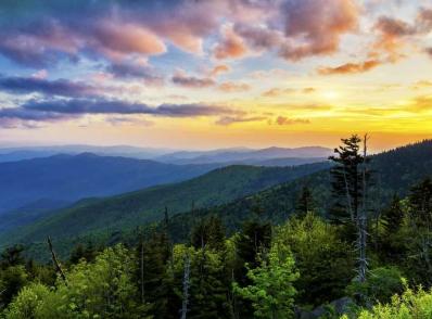 Dahlonega - Bryson City - Great Smoky Mountains Nat'l Park, TN (290 km)