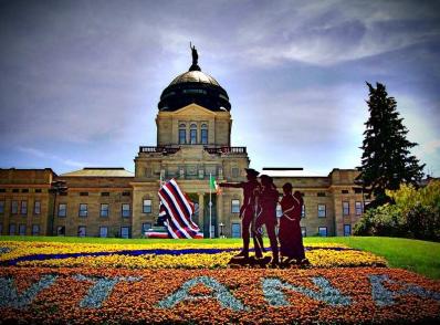 Lethbridge - Glacier National Park - Helena, USA (535 km)