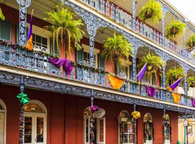 Arrivée à New Orleans, LA