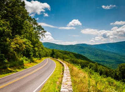 Staunton - Skyline Drive / Shenandoah - Front Royal, VA (195 km)