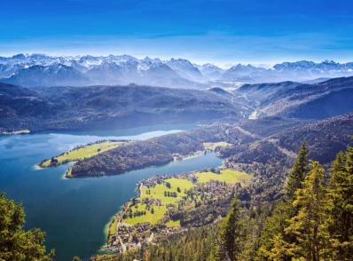 Berchtesgaden - Route Allem. des Alpes - Garmisch-Partenkirchen (220 km)