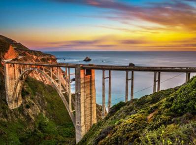 Paso Robles - Pacific Coast Hwy / Big Sur - Monterey, CA (235 km)