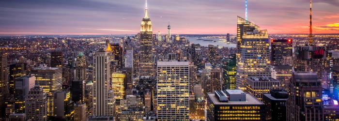 New York, Nouvelle-Angleterre, Washington et Blue Ridge