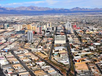 Départ de Las Vegas