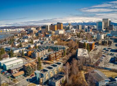 Arrivée à Anchorage (AK)