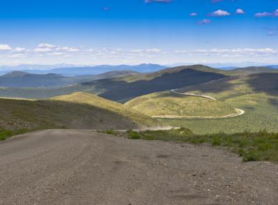 Tok - Dawson City, YT (300 km)