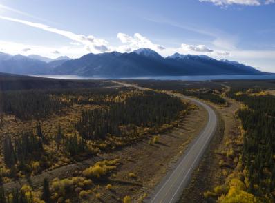 Haines Junction - Tok, AK (480 km)