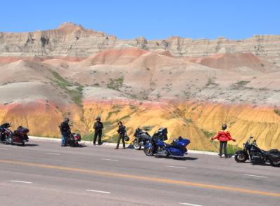Custer - Badlands Nat'l Park - Deadwood, SD (390 km)