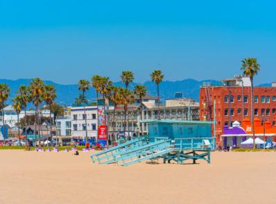 Départ de Los Angeles, CA