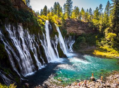 Mineral - Lassen Volcanic - McArthur-Burney Falls - Lava Beds - Klamath Lake, OR (340 km)