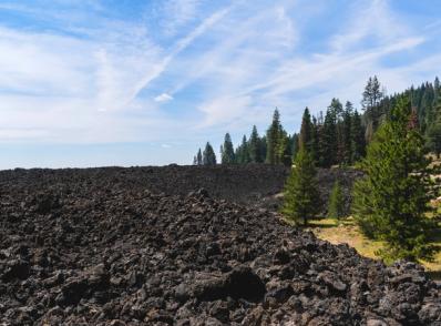 Mineral - Lassen Volcanic - McArthur-Burney Falls - Lava Beds - Klamath Lake, OR (340 km)