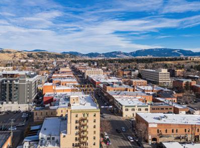 Arrivée à Bozeman (MT)
