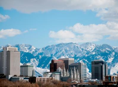 Arrivée à Salt Lake City, UT