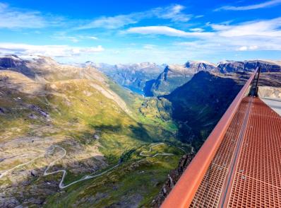 Geiranger - Dalsnibba - Flåm (300 km)