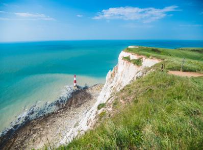 Calais - Beachy Head - Brighton (approx. 150 km)