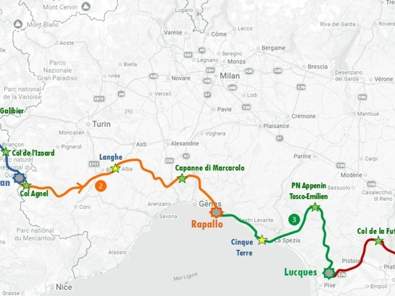 DUCATI vous emmène à la World Ducati Week pour fêter le centenaire de la marque de Bologne, au départ de Lyon, via les routes et cols mythiques des Alpes et les Apennins. Avec votre Ducati ! Encadrement assuré par Caribou Travel. Vols & transport des motos inclus.