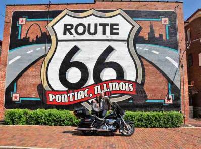 La Route du Blues à moto - Jour 3 : Chicago - Rte 66 - Springfield, IL (295 km) (1)